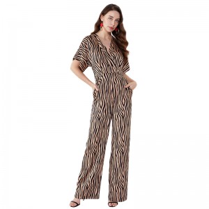 Party Nordic Way Voksen Tiger Stripe Jumpsuit i høj kvalitet JCGJ190315073