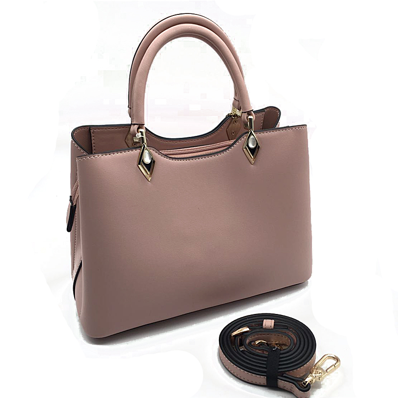 Ny stil mode kvinder PU læder skulder taske luksus håndtaske