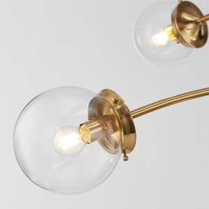 Nordisk enkel personlighed Kreativ uregelmæssig Hotel lysekrone Km2104