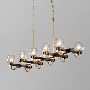 Boutique Simple glas jern stue Restaurant Hotel Chandelierkm2147