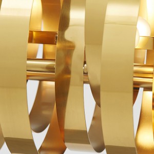 Moderne Uregelmæssig Personlighed Round Home Hotel LED Lysekrone Km2139