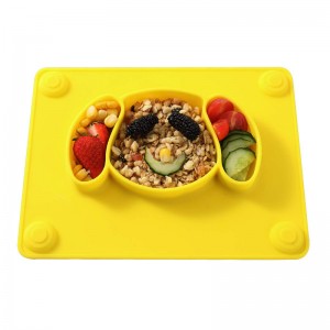 Slidebestandige, ubrudte BPA-frie skåle til fodring af babyer