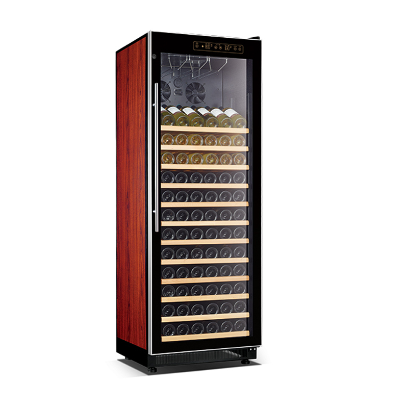 Kroningsserie højeffektiv kompressor vin køler frostfri 175W direkte køle drikkevare-udstillingsvindue