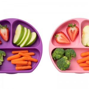 FDA LFGB-certificeret babysilikonplacematplade