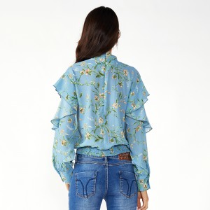 Kvinder Plus Boho nyeste Chiffon toppe og bluser