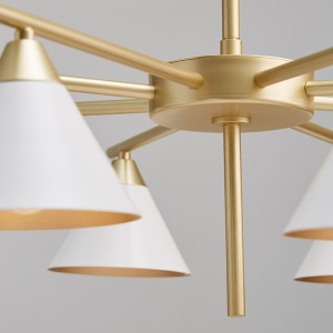 Nyt moderne metal luksushjem Hotel Chandelier Km2133