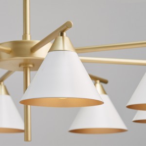 Nyt moderne metal luksushjem Hotel Chandelier Km2133