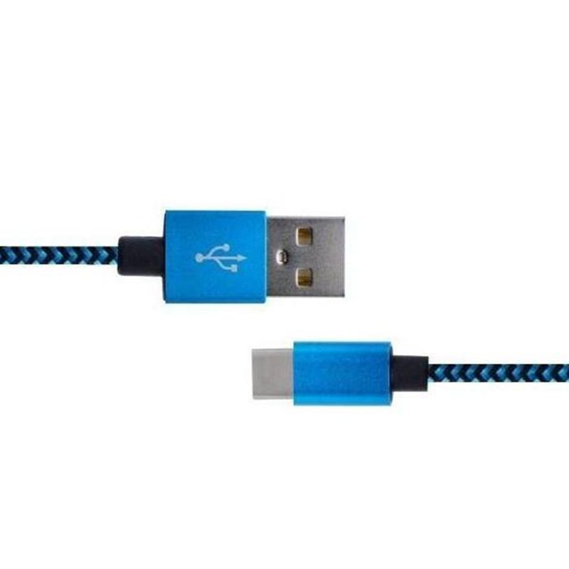 Type-C til USB Nylon briaderet datakabel
