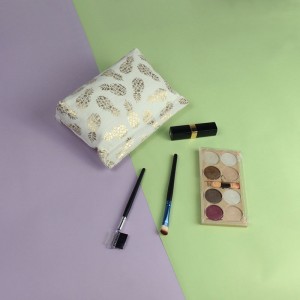 Twill 100% ananasfiber populær kosmetisk taske