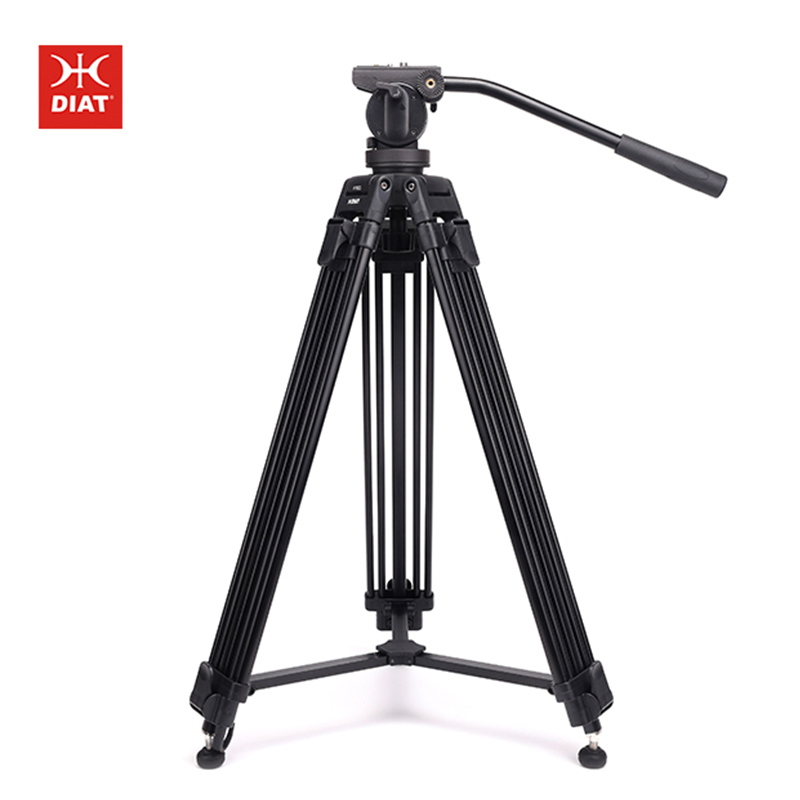 Diat A193C KS10 Professionel aluminium rejse fotografisk videokamera stativ support