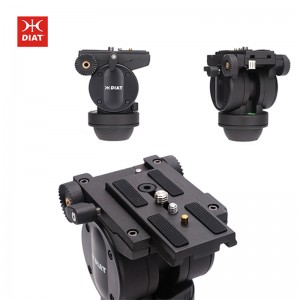 Diat A193C KS10 Professionel aluminium rejse fotografisk videokamera stativ support