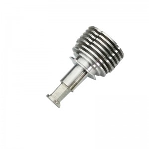 Boring Laserskæring præcision CNC-bearbejdning af aluminiumstempling Del