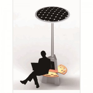 Smart solenergi USB-mobiltelefonopladningsstation