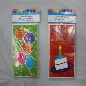 Intet håndtag Papirposer til festemballage varer Cookie Candy Kraft papirpose