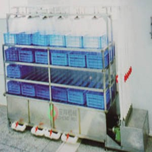 Sprøjteafrimningsmaskine