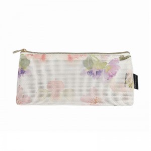 Fasion blomster trykning personlig kosmetik taske