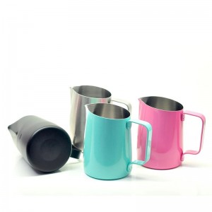 400 ml og 600 ml rustfrit stål stjerne espresso skumkande