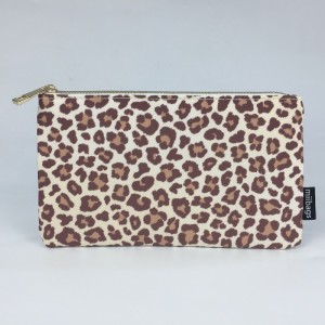 Genbrugt fasion lynlås kosmetikpose