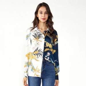 Office Toppe Piger Bomuld Kvinder Chiffon Toppe og bluser