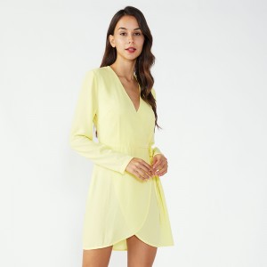 Amning afghansk ruffle arbejder aftenkjole