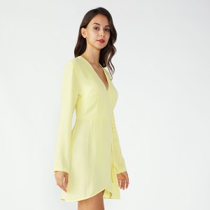 Amning afghansk ruffle arbejder aftenkjole