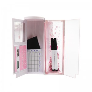 Kinesisk innovativ brevpapir Sakura Quicksand Pencil Case