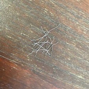 310 rustfrit stålfiber (0,5 * 25,4 mm)