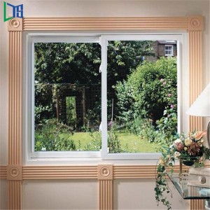 Kinesisk leverandør aluminiumsvindue glasvindue med myggenetpris på aluminium skydevindue