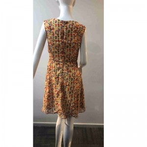 Trykt kjole TBWD0007