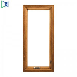 Kina hus pulverlakeret korn aluminium ekstruderinger varmeisolerende vandtæt glasramme markise vindue profil