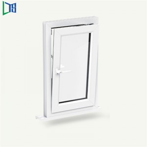 Aluminiumsvindue 5 stjerner Energimærkning Aluminiumshældning og drej vindue med perfekt forsegling