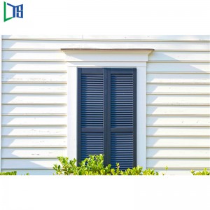 Hærdet glas Aluminium Ventilation Justerbart glasluver Vinduer med sikkerhed skærmnet