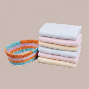 Bambus massivt satin hjemmemøbler håndklæde sæt