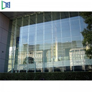 Foshan Pris Byggemateriale Facade Aluminium Beklædning System Glas Aluminium Gardinvæg