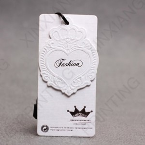 Creative Fashion Beklædnings etiket hangtag Skræddersyet 02