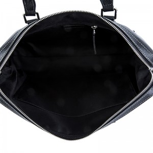 18SG-6813F fabrik over 15 år høj kvalitet bærbar computer tote mænd ægte læder laptop mappe