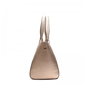 HD0827 - Personligt tilpasset dobbelt-sidet PU-læder-taske med metalglans