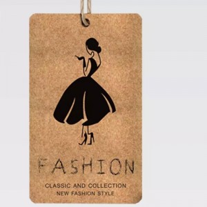 Creative Fashion Beklædnings etiket hangtag Skræddersyet 5