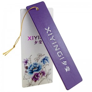 Creative Fashion Beklædnings etiket hangtag Skræddersyet 6