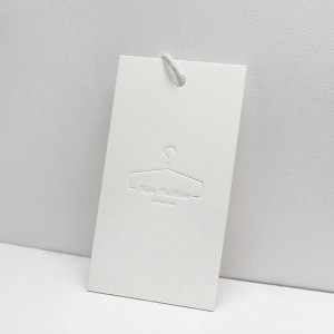Creative Fashion Beklædnings etiket hangtag Skræddersyet 8