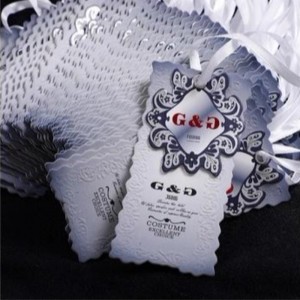 Creative Fashion Beklædnings etiket hangtag Skræddersyet 12