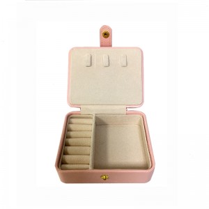 Engros tilpasset læder luksus smykker ur gaveæske