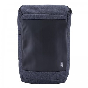 18SA-7443M stødfast nylon med vandtæt PU-trim laptop bagback til mænd