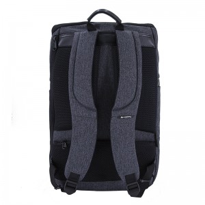 18SA-7443M stødfast nylon med vandtæt PU-trim laptop bagback til mænd