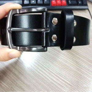 HD0823 - Tilpasset herre ægte Letaher bælte klassisk forretningsbælte