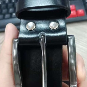 HD0823 - Tilpasset herre ægte Letaher bælte klassisk forretningsbælte