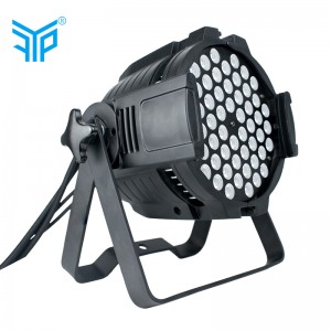 fabrik engros professionel 54 * 3w udendørs vægskive par lys RGBW LED kilde med høj kvalitet