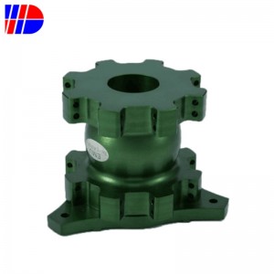 Præcisionsmetalaluminium CNC-fræser, bearbejdet gravemaskinegodsdel