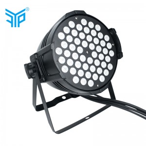 kompakt vaskeeffekt viser belysning RGBW led 54 * 3w trin par lys 4/8 DMX kontrolkanal, høj kvalitet og varmt salg