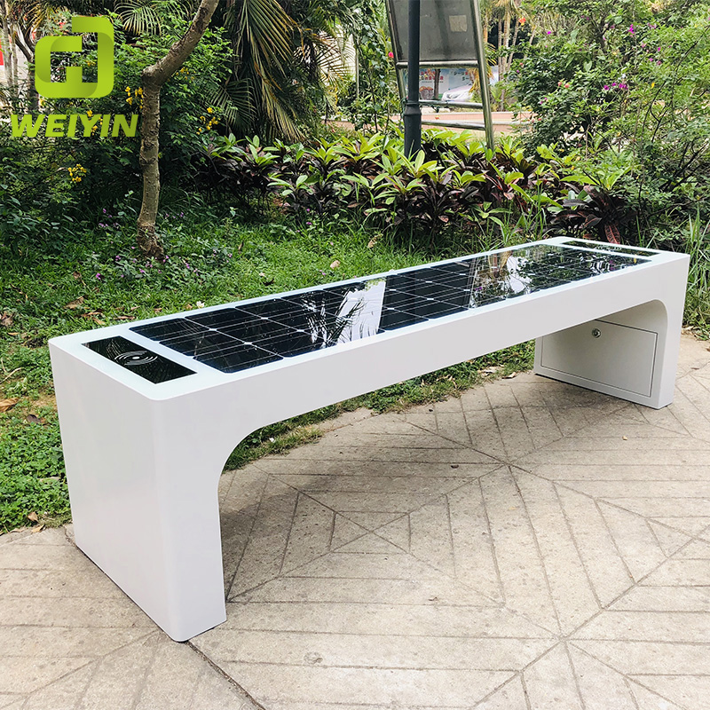 Solar Smart Street Furniture Urban Sæder til udendørs brug